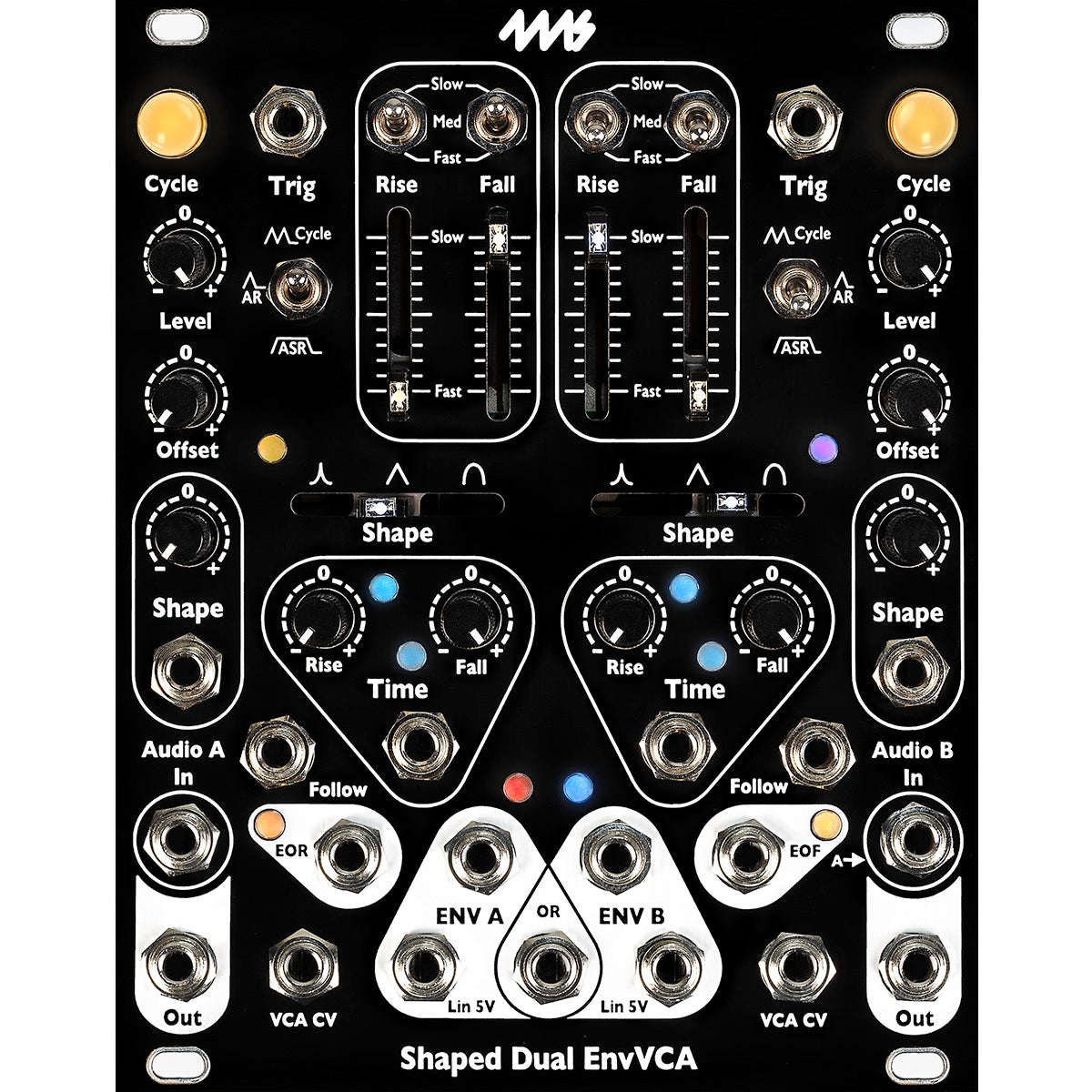 4ms - Shaped Dual EnvVCA