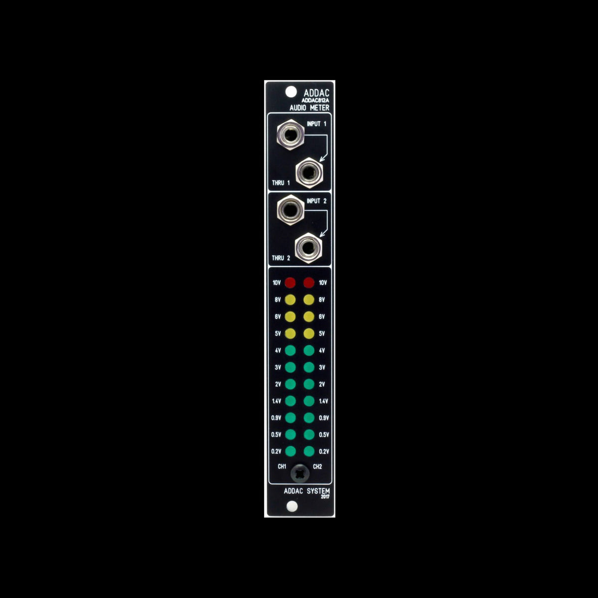 ADDAC System - ADDAC812a LED Audio Meter