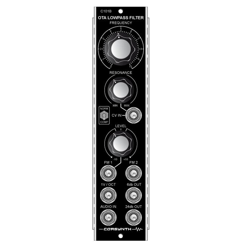 Corsynth - C101B: OTA Lowpass Filter