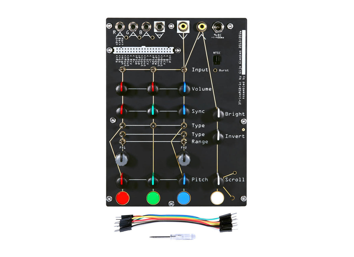 Gieskes - 3TrinsRGB+1c Video Synthesizer