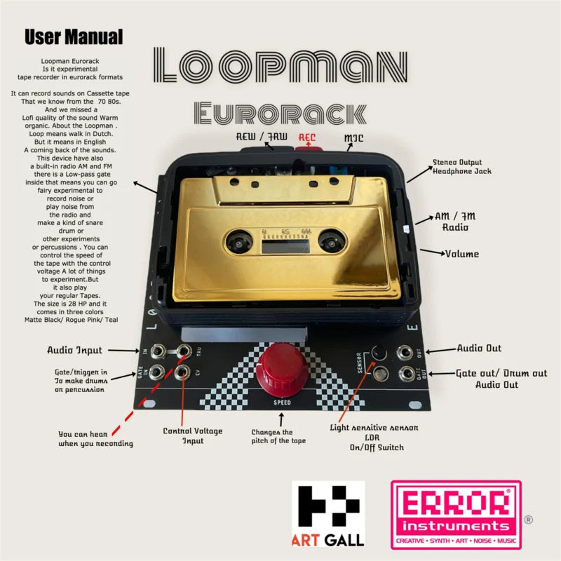 Error Instruments - Loopman 2 [Eurorack]