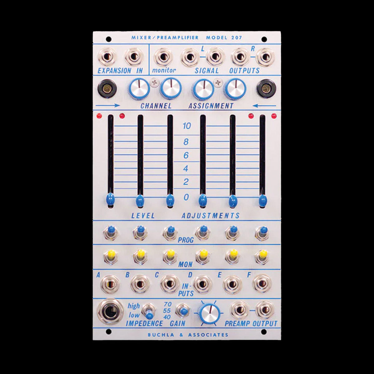 Buchla - 207 Classic Reissue – Mixer/Preamplifier