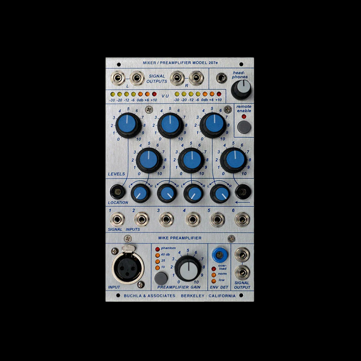 Buchla - 207e Mixer / Microphone Preamplifier