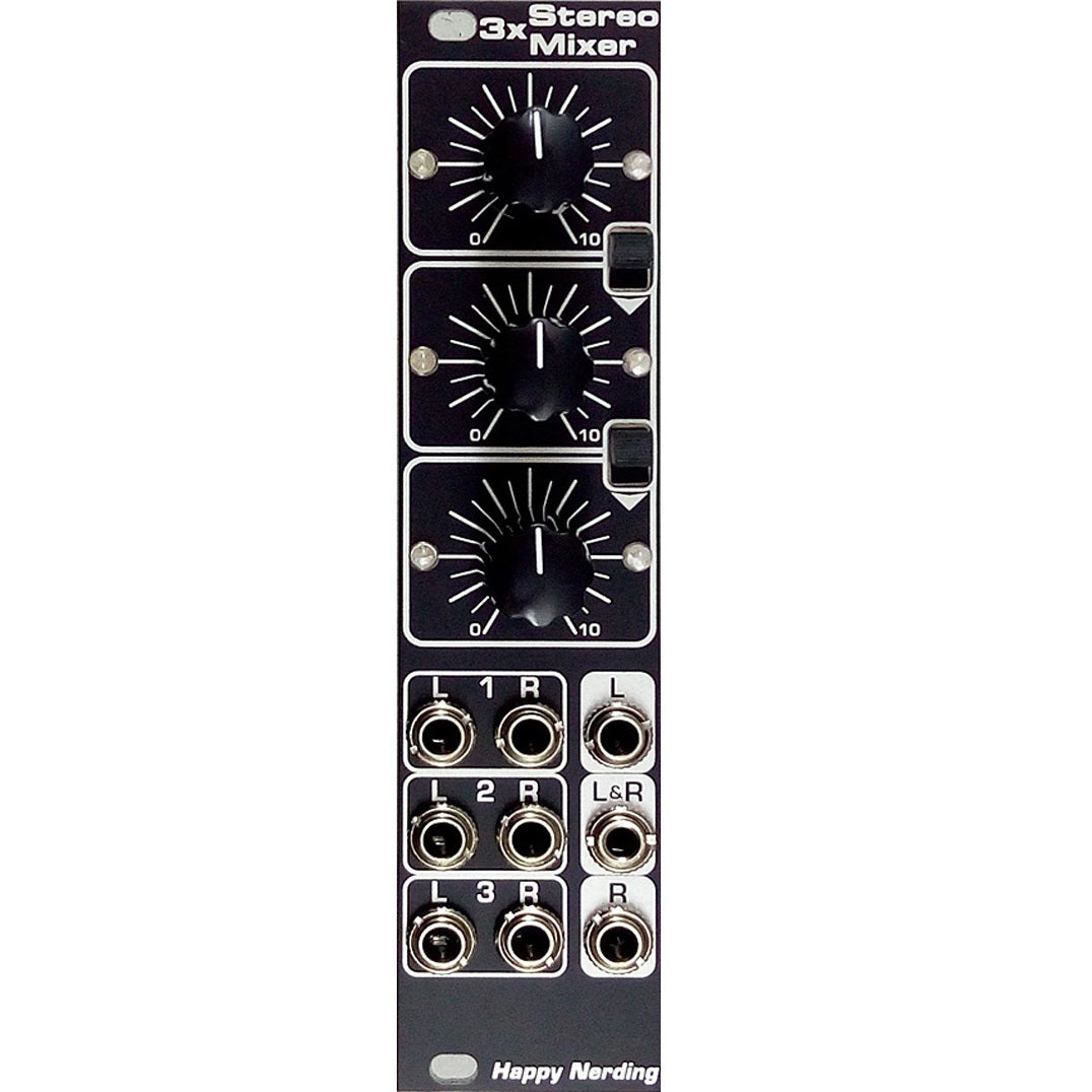 Happy Nerding - 3x Stereo Mixer