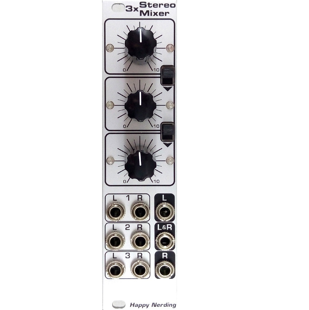Happy Nerding - 3x Stereo Mixer