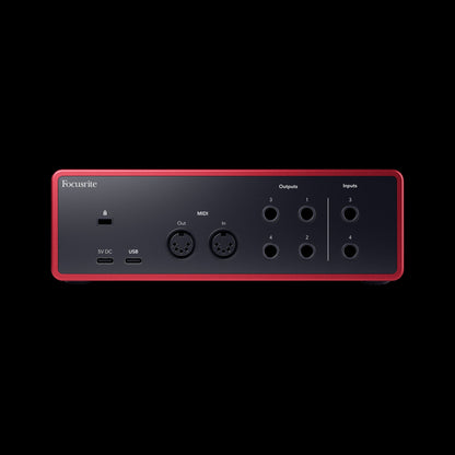 Focusrite - Scarlett 4i4 4th Gen USB Audio Interface