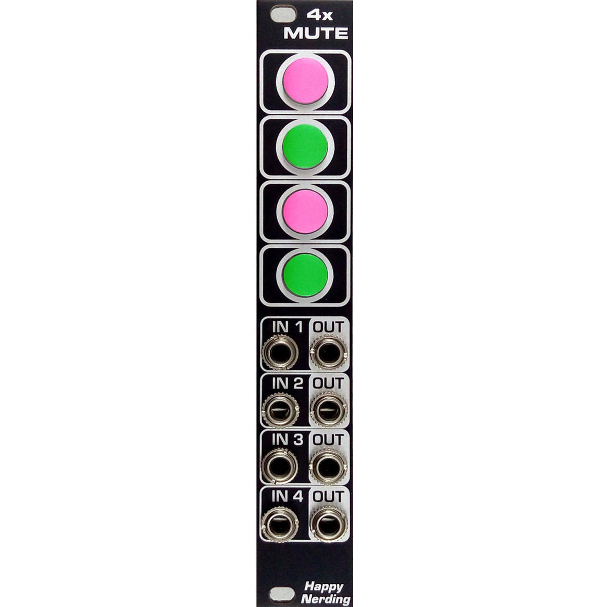 Happy Nerding - 4x Mute