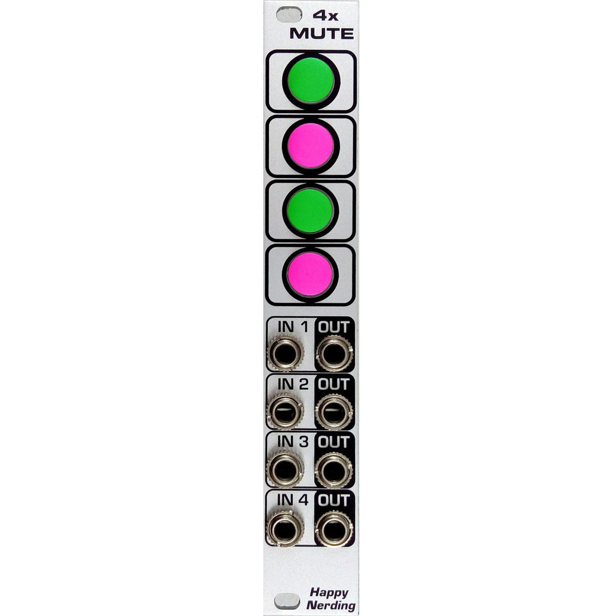Happy Nerding - 4x Mute