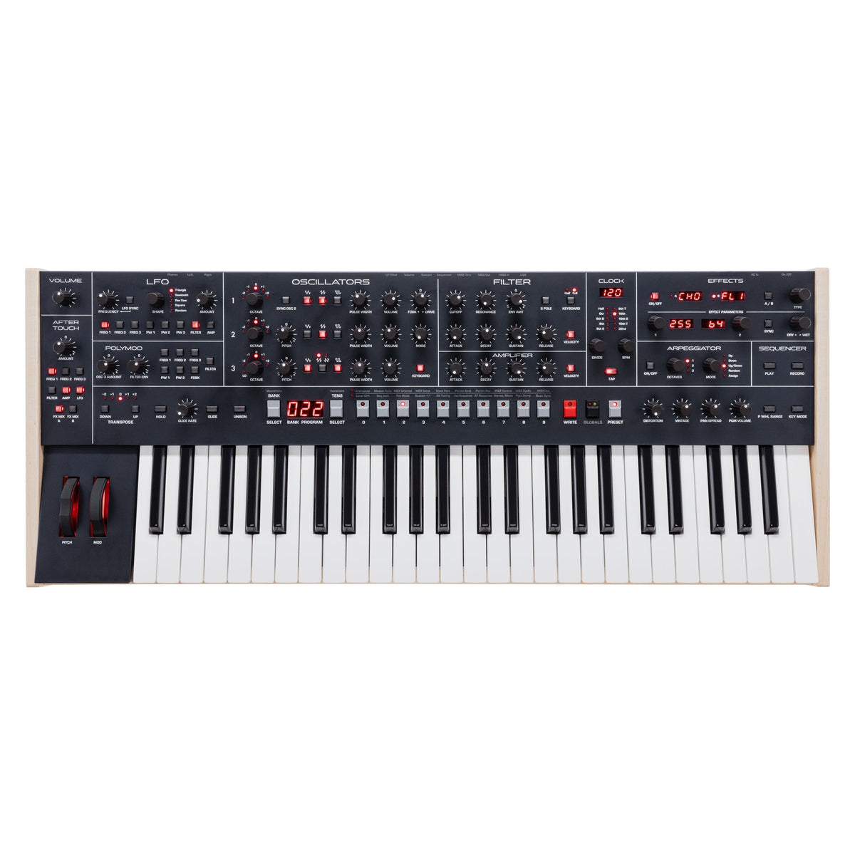 Sequential Trigon-6 Polyphonic Analogue Synthesizer