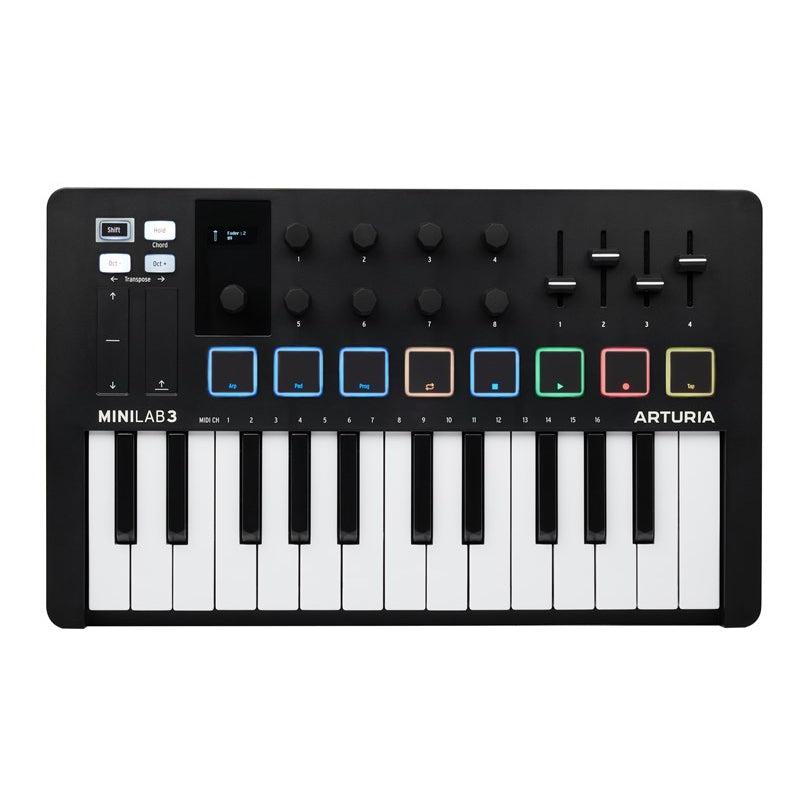 Arturia Studio Bundle: MiniFuse Recording Pack + MiniLab 3