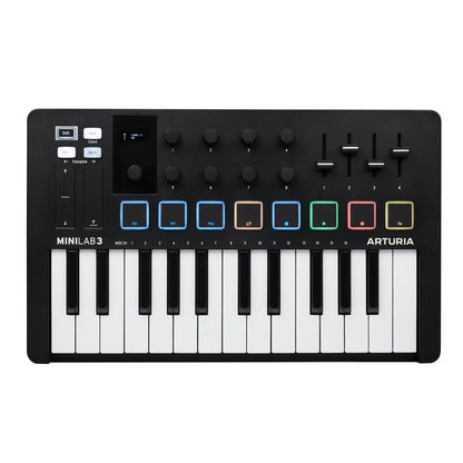 Arturia Studio Bundle: MiniFuse Recording Pack + MiniLab 3