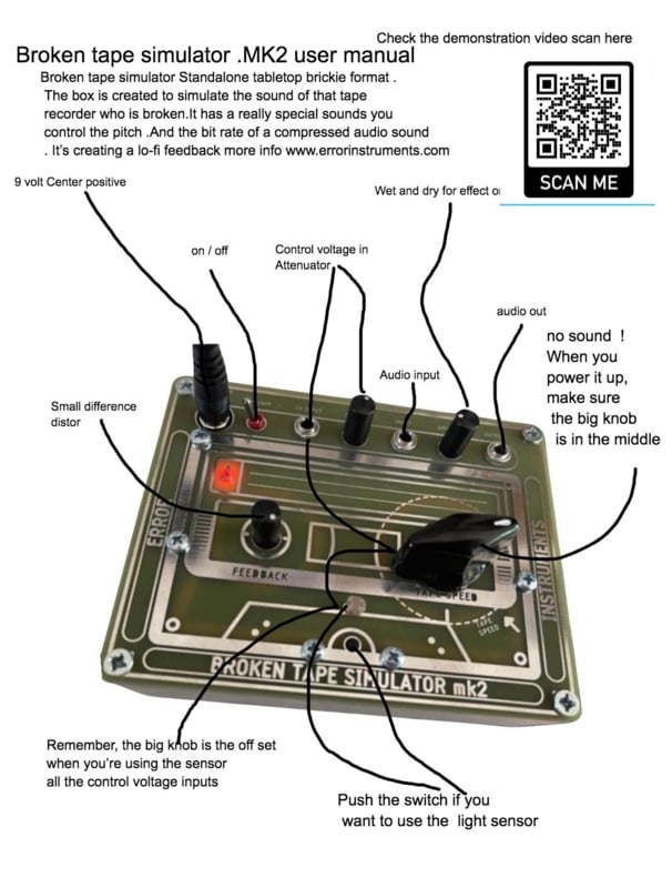 Error Instruments - Broken Tape Simulator Mk2