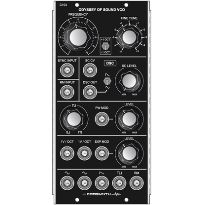 Corsynth - C104: Odyssey of Sound VCO