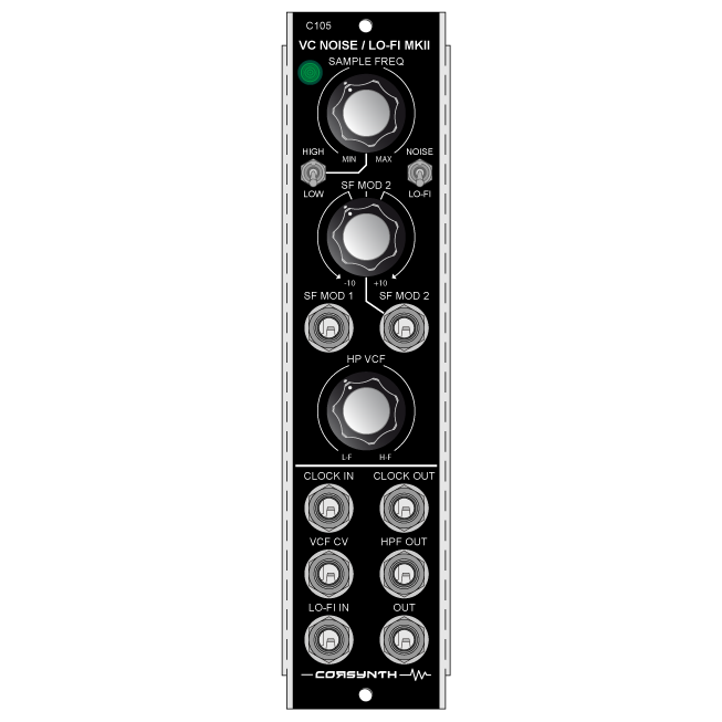 Corsynth - C105 MKII: Voltage Controlled Noise / Lo-Fi Machine