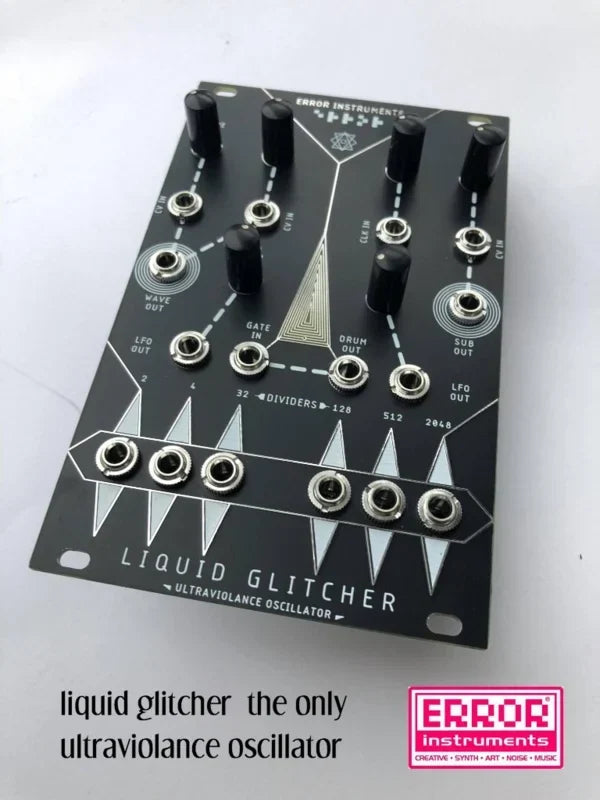 Error Instruments - Liquid Glitcher (B&W)
