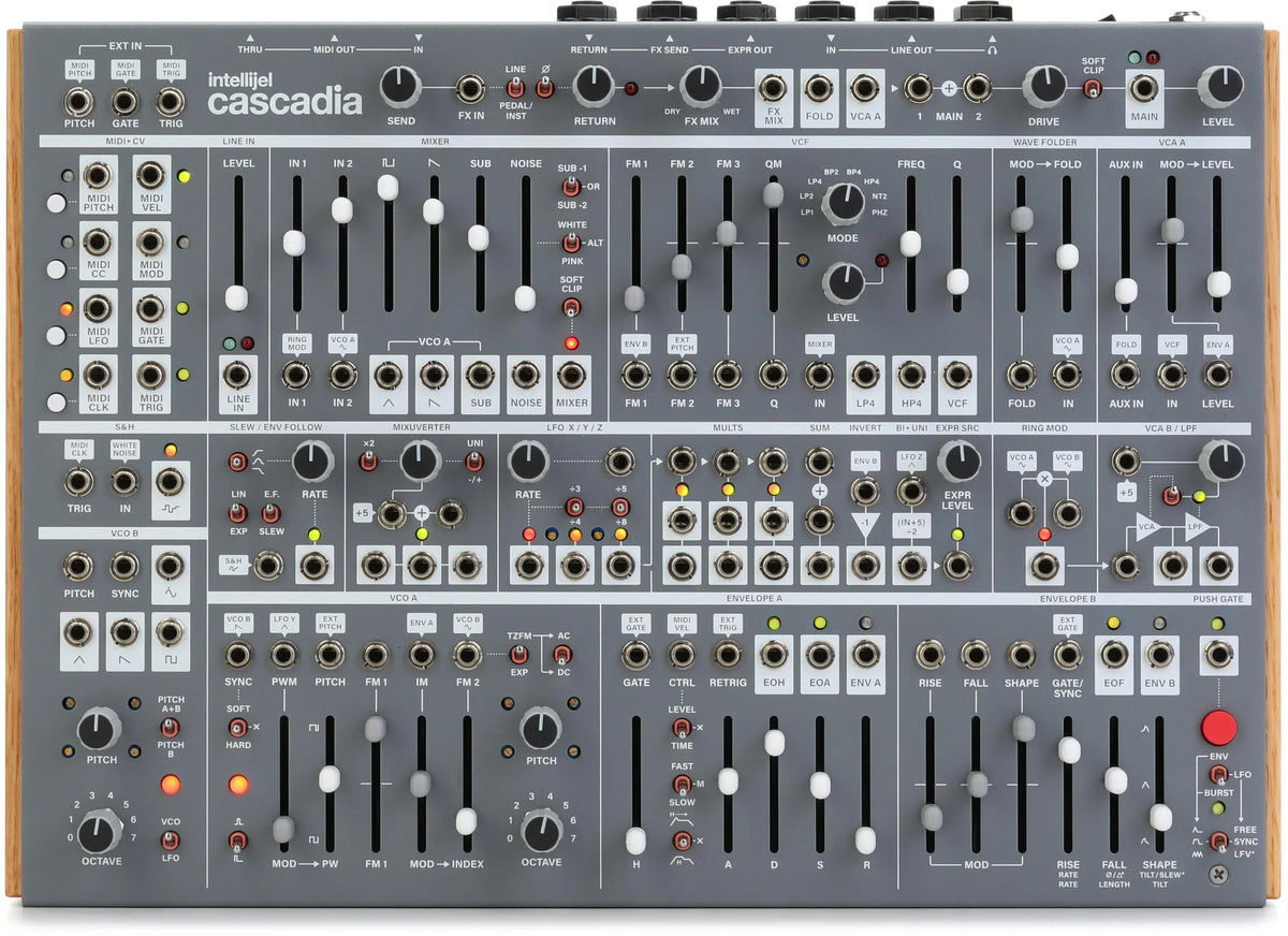 Intellijel - Cascadia Desktop Semi-Modular Synthesizer