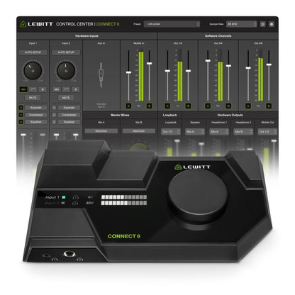 Lewitt Connect 6 USB-C Audio Interface