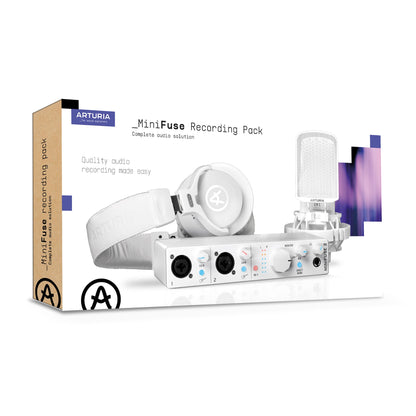 Arturia Studio Bundle: MiniFuse Recording Pack + MiniLab 3
