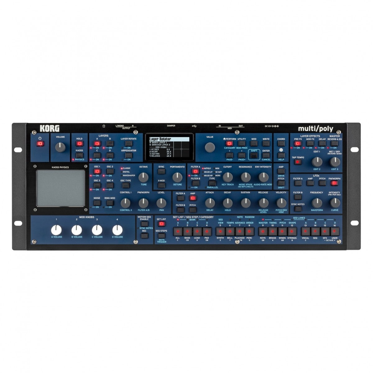 Korg multi/poly Module Polyphonic Synthesizer – Audivora