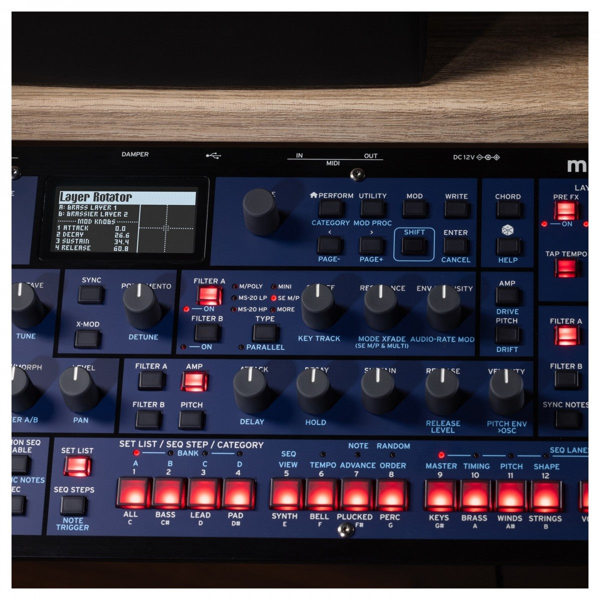 Korg multi/poly Module Polyphonic Synthesizer