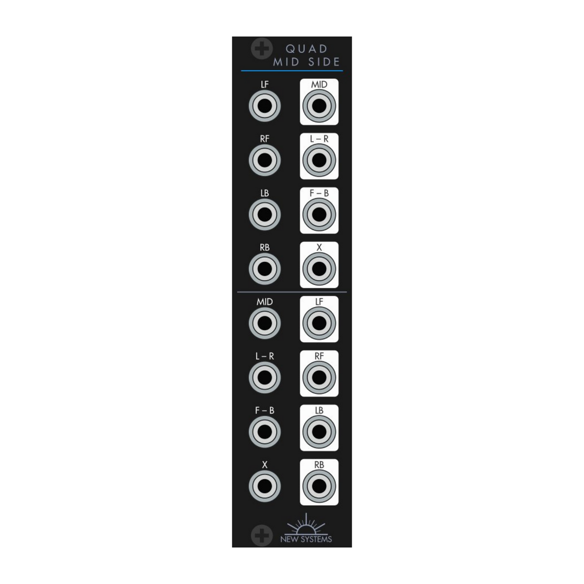 New Systems Instruments Quad Mid / Side Quadraphonic Processor