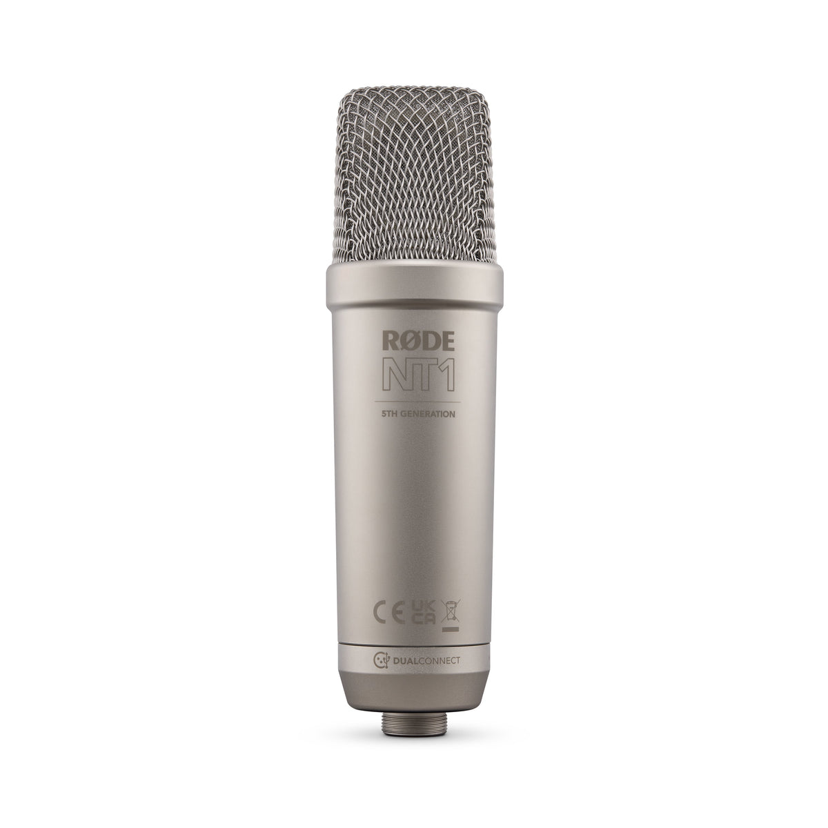 Rode NT1 Studio Condenser Mic 5th Generation (Silver)