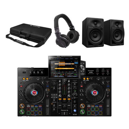Pioneer DJ XDJ-RX3 with Speakers, Headphones & Case Bundle